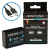 PATONA batterij voor foto Fuji NP-W126S 1050mAh Li-Ion Platinum USB-C opladen thumbnail (1 of 4)