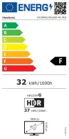 ViewSonic VA3208-4K-HD 32 дюйма VA 16:9 3840x2160 4 мс 300 кд м2 HDMI DP VESA thumbnail (5 of 5)