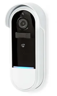 NEDIS Wi-Fi Smart Video Portafon 1920x1080 2Mpix IP54 Transformator Motion Sensor Night Vision Bijela (1 of 7)