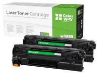 Toner compatible COLORWAY pour HP CE278A noir 2x 2100 pages Pack double (1 of 1)