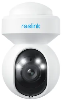 Sraith Reolink E E540 5MPx ceamara IP taobh amuigh rotatable 3x súmáil 2560x1920 cosaint IP65 Dual-bhanna wifi SD sliotán suas go dtí 256GB (1 of 4)