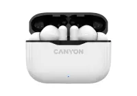 CANYON TWS-3 Auriculares deportivos Bluetooth con micrófono BT V5 estuche de carga 300mAh blanco (1 of 5)