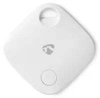 NEDIS Key finder battery powered including battery 1x CR2032 Bluetooth 5.1 battery life 1 year white (1 of 3)