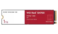 WD SSD RED SN700 1 TB WDS100T1R0C NVMe M.2 PCIe Gen3 Wewnętrzny M.2 2280 (1 of 3)