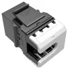 Solarix Multipack (24 Stück) Keystone C5e UTP RJ45 schwarz für Zangen SXKJ-NA-BU SXKJ-5E-UTP-BK-NA thumbnail (2 of 2)