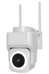 IMMAX NEO LITE SMART Telecamera di sicurezza esterna CUBE PT Wi-Fi 2.4 e 5GHz 4MP ONVIF TUYA