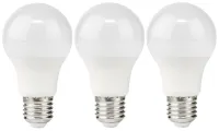 Lâmpada LED NEDIS E27 A60 11 W 220 V 1055 lm 2700 K branco quente fosco 3 peças (1 of 2)