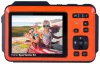 Rollei Sportsline 64 Selfie 64 MPix 16x zoom 28" LCD+ 2" LCD 4K βίντεο Αδιάβροχο 5m Πορτοκαλί thumbnail (4 of 6)