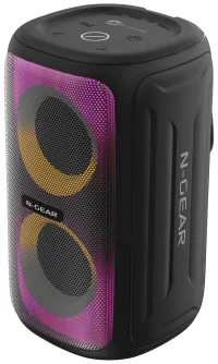 N-GEAR PARTY LET'S GO PARTY SPEAKER JUKE 101 BT 2x8W IPX5 USB Disco LED (1 of 4)