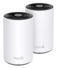 TP-Link Deco XE75 Pro (2-pack) - Triple Band Mesh System AXE5400 Wi-Fi 6E 1x 2,5 Gbit WAN LAN 2x Gbit WAN LAN (1 of 2)