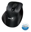 GENIUS Ergo 9000S Black dvigubas Bluetooth + 24GHz 2400 dpi belaidis tylus juodas