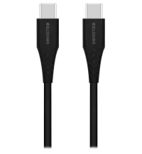 Swissten TPU кабел за зареждане USB-C USB-C 0.4 M черен (1 of 1)