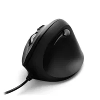 Mouse HAMA EMC-500 cablato ottico 1800 dpi verticale ergonomico 6 tasti USB nero (1 of 2)