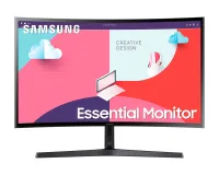 Samsung S366C 27" kaareva 1920x1080 VA 4ms 250 cd m2 HDMI D-Sub kuulokeliitäntä VESA musta (1 of 5)