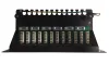 XtendLan Patch panel 10" 1U 12 puertos CAT6 blindado LSA colocación horizontal de conectores tierra color negro thumbnail (4 of 4)