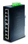 Przełącznik przemysłowy Planet IGS-801T 8x1Gb RJ45 -40 +75°C IP30 EFT+ESD 12-48VDC bez wentylatora