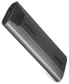 AXAGON box THIN M.2 NVMe SSD EEM2-GTS2 USB-C USB 3.2 Gen2:lle jopa 10 Gbit 50 cm kaapelilla