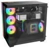 Be quiet! case LIGHT BASE 600LX ATX 4x 120mm ARGB fan 2xUSB 3.0 USB-C panoramic black thumbnail (4 of 9)