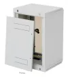 Triton 10" single-piece cabinet 9U 260mm all-glass door thumbnail (3 of 3)