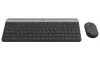 Conjunto de teclado e mouse Logitech MK470 receptor USB sem fio de 2,4 GHz CZ preto thumbnail (2 of 8)