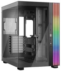 Roueg sinn! Case LIGHT BASE 600DX ATX ARGB Tape bis zu 10 Fans 2xUSB USB-C Panorama schwaarz (1 of 9)