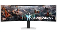 Samsung Odyssey OLED G9 (G93SC) 49" ukrivljen 5120×1440 OLED 003ms 250 cd m2 DP HDMI USB zvočnik srebrn (1 of 9)