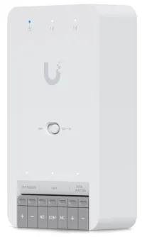 Ubiquiti UniFi Access Door Hub Mini Hub 2x PoE Out 1x 12V or Dry output 2x αισθητήρας κουμπί εισόδου 1x PoE++ (1 of 7)