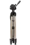 HAMA tripod STAR 63 for cameras and video cameras load 4 kg aluminum beige thumbnail (4 of 5)