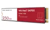 WD SSD RED SN700 250 GB WDS250G1R0C NVMe M.2 PCIe Gen3 belső M.2 2280 thumbnail (2 of 3)