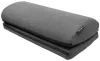 Ергономічна подушка для ніг AROZZI Foot Rest Soft Fabric Dark Grey темно-сіра