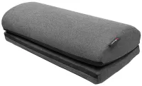 AROZZI Foot Rest Soft Fabric Dark Gray ergonomic cushion for feet dark gray (1 of 5)