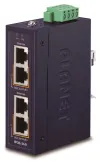 Planet IPOE-260 PoE industrijski injektor 2x port 4x1Gb 2x 802.3at 36 72W DIN IP30 -40~75°C dvojno napajanje 48-56VDC