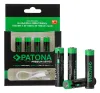 PATONA uppladdningsbart batteri AAA LR03 Li-Pol 500mAh 15V med USB-C laddning 4 st i ett paket thumbnail (4 of 4)