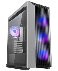 DEEPCOOL case CL500 4F - AP ATX 4x120 mm ARGB вентилатор USB 3.0 закалено стъкло черен (1 of 9)