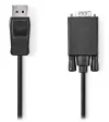 NEDIS cable DisplayPort - VGA plug DisplayPort - VGA plug black bulk 2m thumbnail (2 of 2)