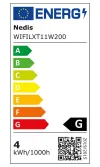 NEDIS Wi-Fi pametna dekorativna LED toplo bela 200 LED Android & iOS Nedis® SmartLife 5 x 4 m thumbnail (3 of 4)