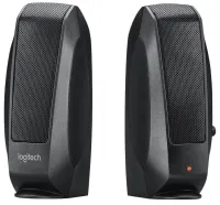 Logitech repro S120 2.0 5W 3.5mm jack sort (1 of 4)