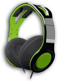 Геймърски слушалки GIOTECK TX-30 мултиплатформени черно-зелени (1 of 2)