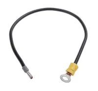 XtendSolarmi DC-kabel voor batterijaansluiting 25cm 4mm2 oogje M6 - mouw (1 of 2)