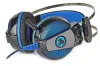 NEDIS gaming headset GHST500BK жични слушалки + микрофон звук 7.1 LED USB кабел 21 м черно-син thumbnail (2 of 5)