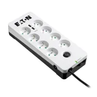 EATON Surge Protection Protection Box 8 Tel@ USB FR 8 Sockets + 2x USB + Telefon (1 of 1)