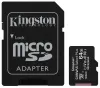 Canbhás KINGSTON Roghnaigh Móide 64GB microSD UHS-I CL10 le adapter SD thumbnail (1 of 2)