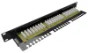 Solarix Patchpaneel 24x RJ-45 Cat6 UTP met bindstrip 1U SX24L-6-UTP-BK-N thumbnail (3 of 3)