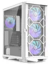 Zalman case Z10 Duo ATX 4x120 mm ARGB fan 2xUSB 3.0 USB-C tempered glass white thumbnail (1 of 4)