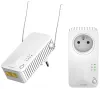 STRONG set of 2 adapters Powerline WF 600 DUO FR Powerline 600 Mbit with Wi-Fi 300 Mbit with 2x LAN white