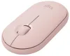 Logitech Maus Pebble M350 Wireless 3 Knäppercher 1000dpi Bluetooth USB rosa thumbnail (3 of 4)