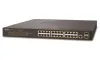 Planet GS-4210-24P2S commutateur PoE L2 L4 24x 1000Base-T 2x SFP Web SNMPv3 VLANext 10 Mo avec 802.3at-300W