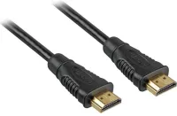 Кабель PremiumCord HDMI High Speed ​​​​+ Ethernet з позолоченими роз'ємами 1,5 м чорного кольору (1 of 1)