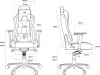 ## Arozzi VERNAZZA Tela Suave Silla gaming con construcción en metal ligero y diseño ergonómico. El **amortiguador del respaldo y del asiento** de alta calidad brinda un buen soporte y la comodidad que necesita cuando está sentado frente a la computadora durante mucho tiempo. La silla tiene un ángulo de inclinación de **hasta 165°** con posibilidad de balanceo y tiene reposabrazos regulables en altura con rotación o movimiento horizontal hacia adelante y hacia atrás. Gracias al nuevo pistón, la capacidad de carga es de **hasta 145 kg**. **Altura del asiento ajustable:** 48-57 c **Altura de la silla:** 134-143 cm **Ancho del asiento:** 31 cm **Profundidad del asiento:** 52 cm **Altura del respaldo:** 86 cm **Capacidad de carga:** 145 kg **Peso:** 26 kg thumbnail (9 of 9)