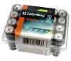 Colorway-alkalinebatterij AA 1,5V 24 stuks in een plastic doos